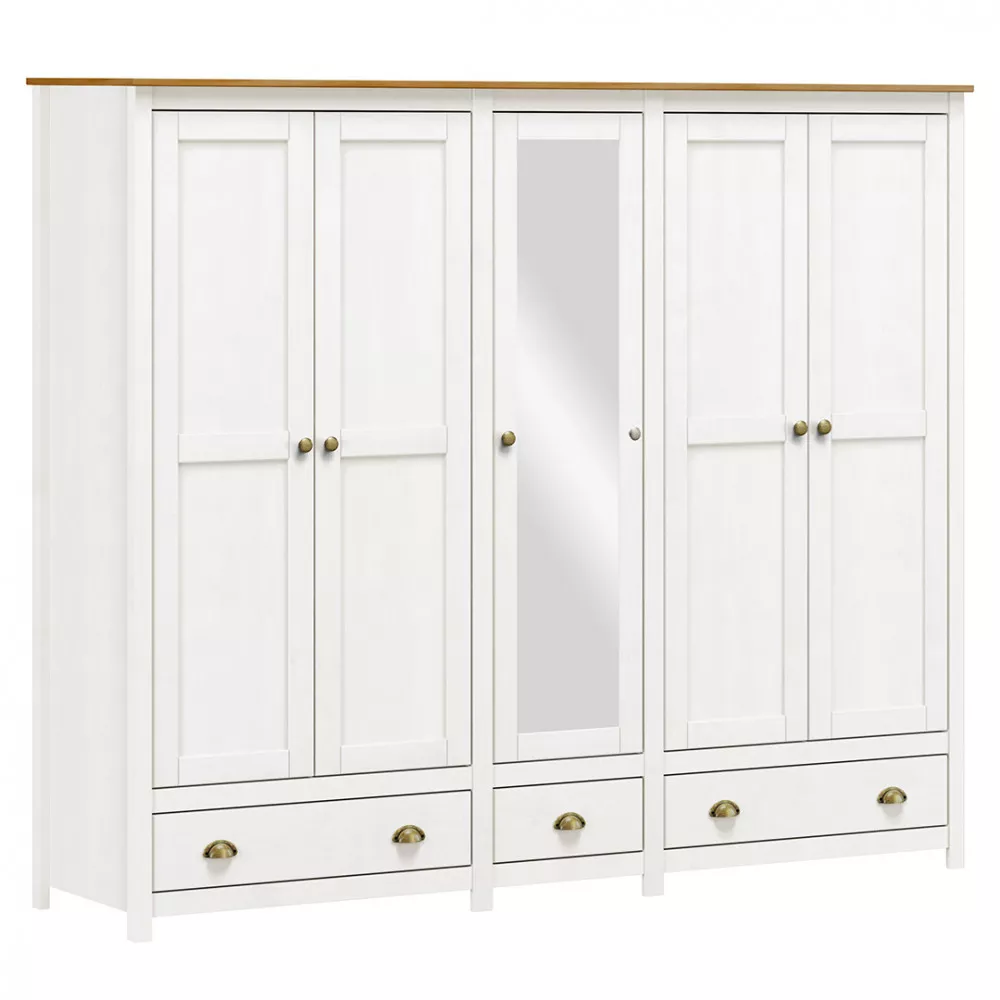 Image 1 of 4 of Guarda Roupa Finestra Topázio 5 Portas 3 Gavetas