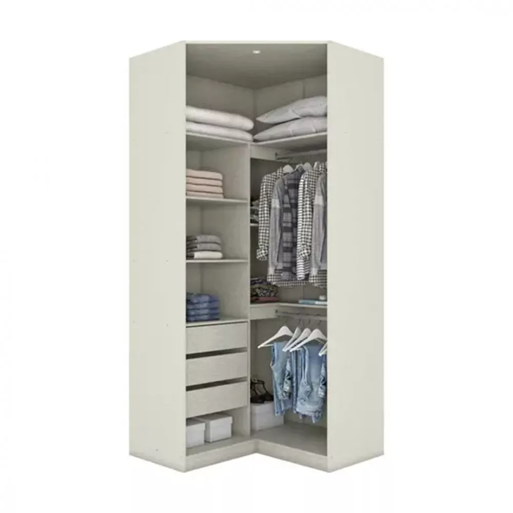 Image 1 of 3 of Guarda Roupa Henn Seletto Canto 2 Portas