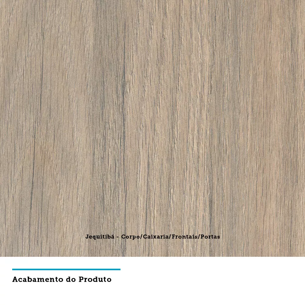 Image 5 of 8 of Guarda Roupa Modulado Mesa de Cabeceira Alta 1 Porta 1 Gaveta 45cm Slim Luciane Móveis