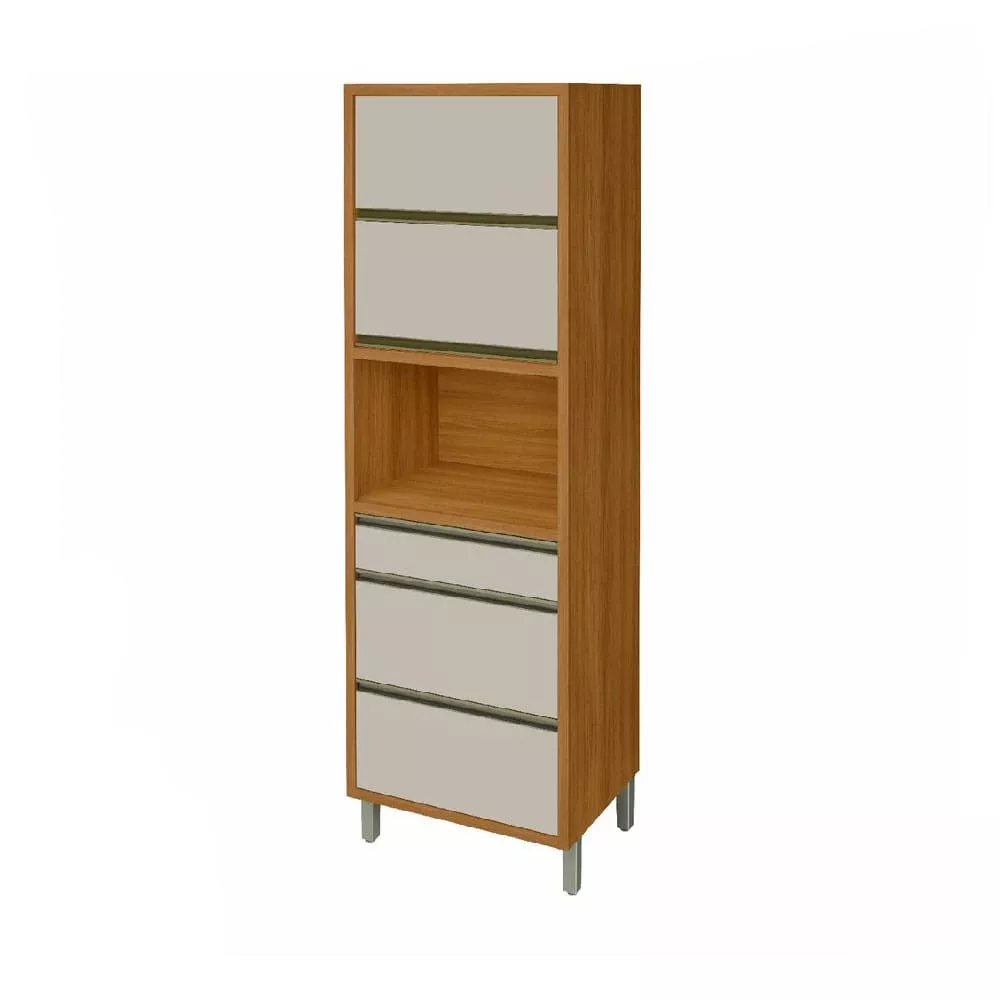 Image 0 of 4 of Paneleiro 2 Portas 3 Gavetas Nesher Baronesa 70cm Mdf