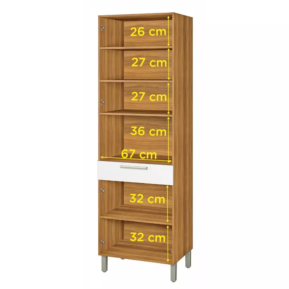 Image 6 of 8 of Paneleiro 4 Portas 1 Gaveta Burguesa Premium 70cm Nesher