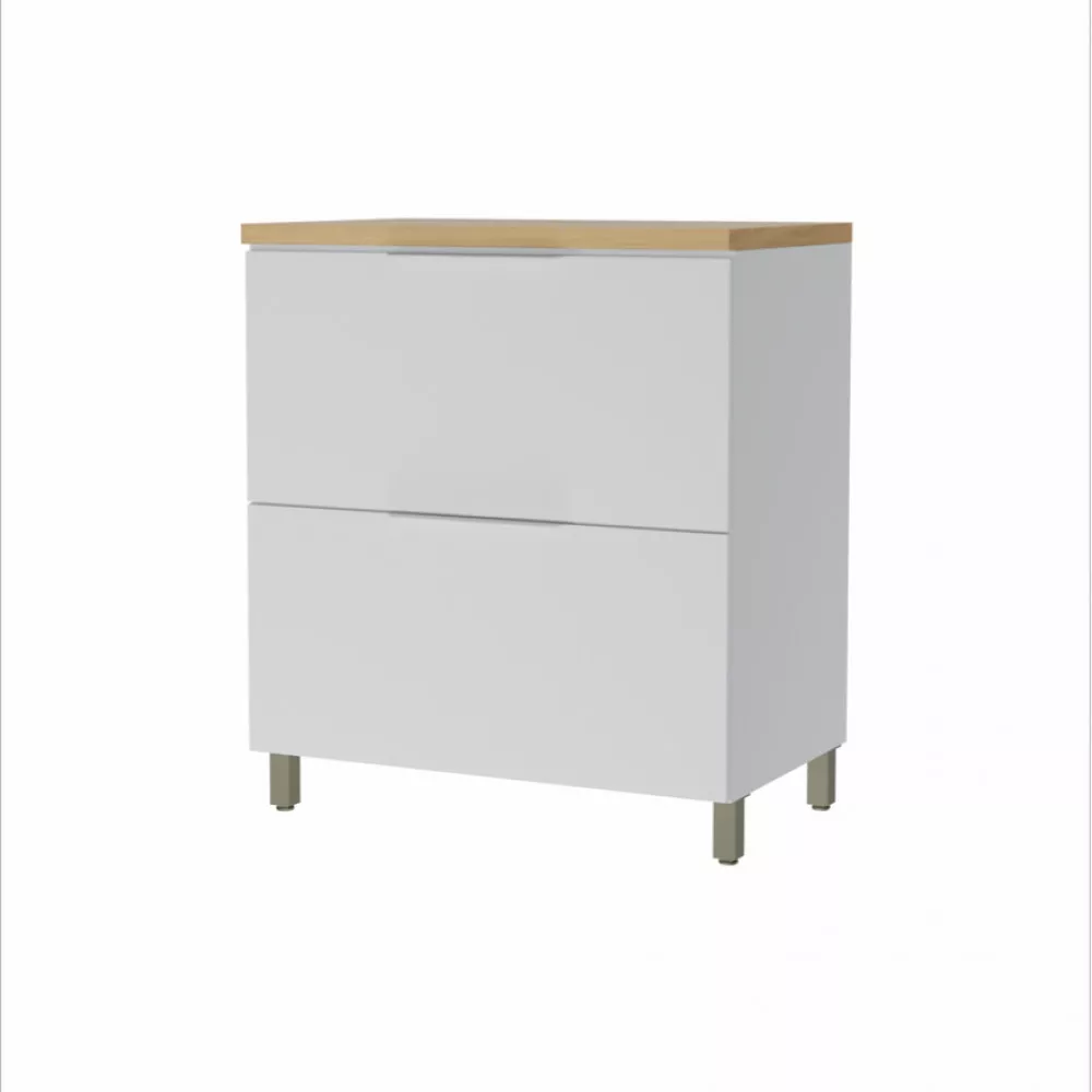 Image 0 of 3 of Balcao 1 Porta Basculante 1 Gaveta Nesher Marquesa 80cm 100 Mdf