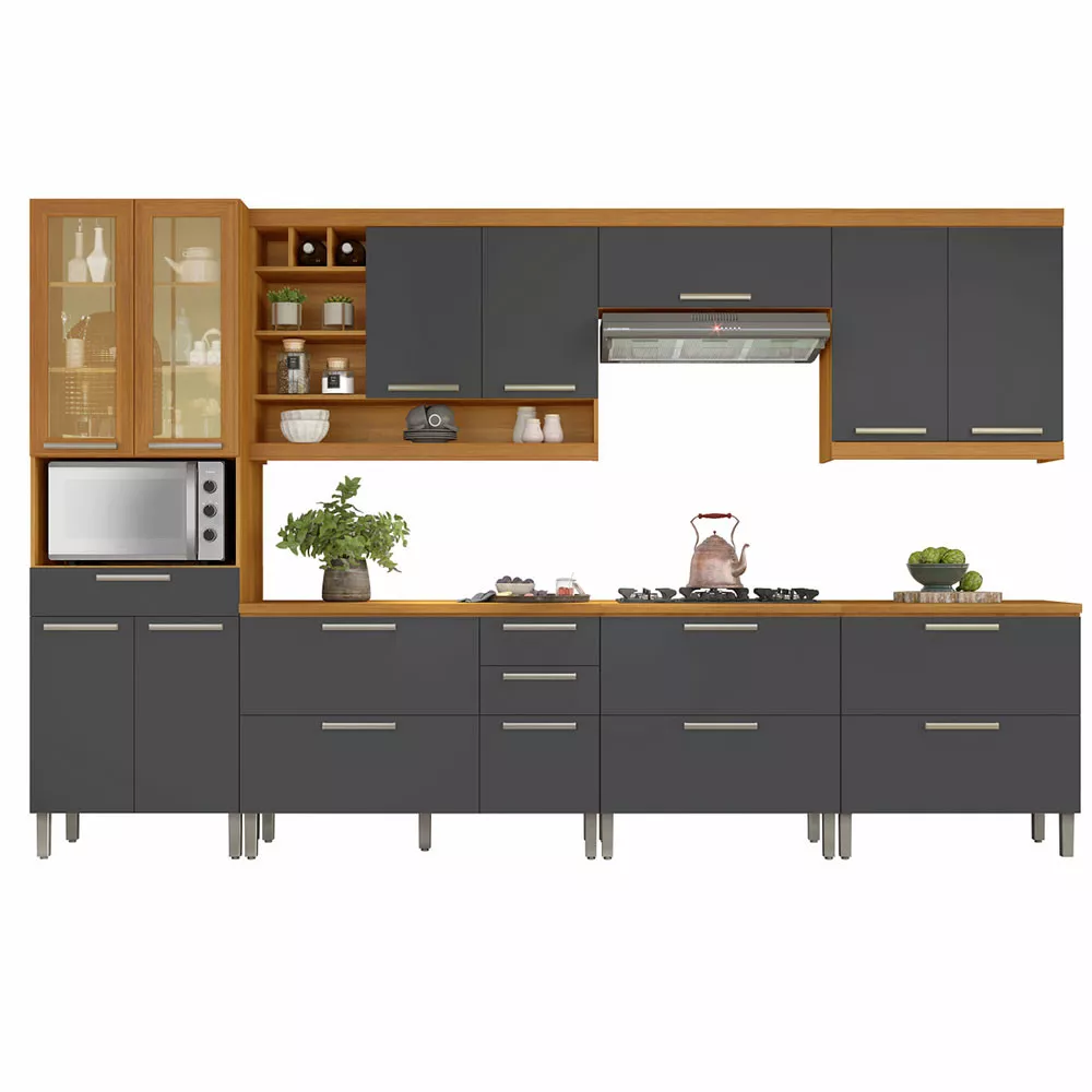 Image 1 of 13 of Cozinha Burguesa Premium 07 Peças em MDF Nesher