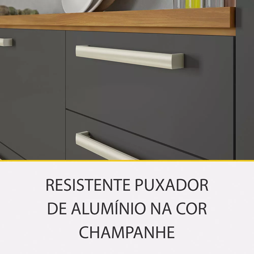 Image 3 of 13 of Cozinha Burguesa Premium 07 Peças em MDF Nesher