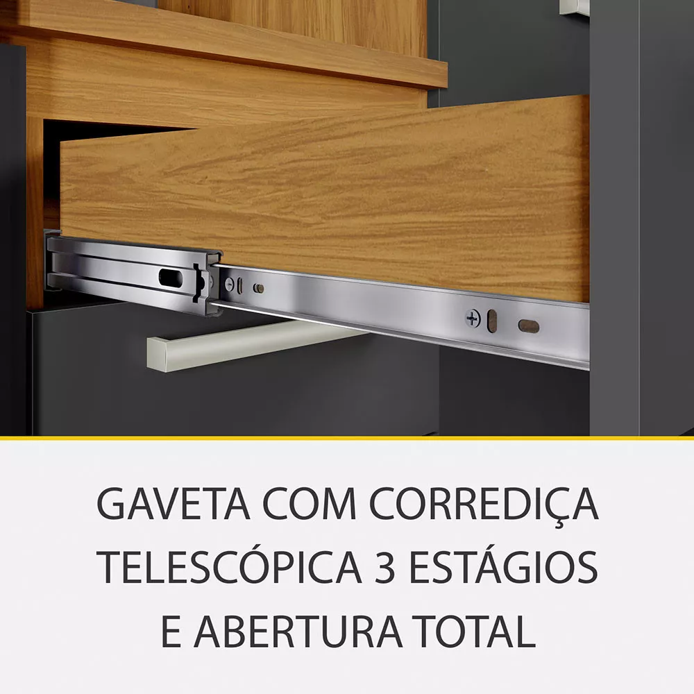 Image 6 of 13 of Cozinha Burguesa Premium 07 Peças em MDF Nesher