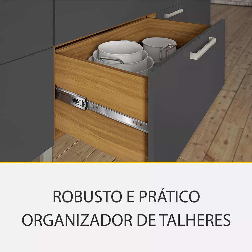 Image 7 of 13 of Cozinha Burguesa Premium 07 Peças em MDF Nesher