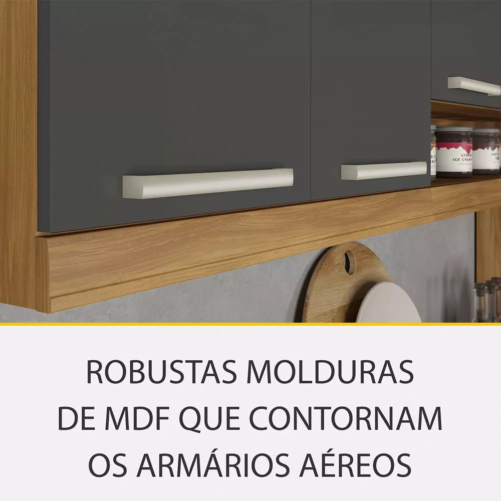 Image 9 of 13 of Cozinha Burguesa Premium 07 Peças em MDF Nesher
