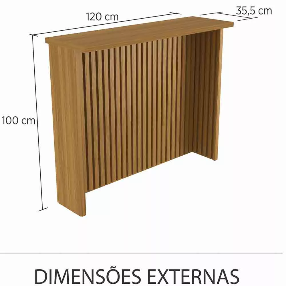 Image 2 of 3 of Painel de Ilha Nesher 120 cm 100 MDF