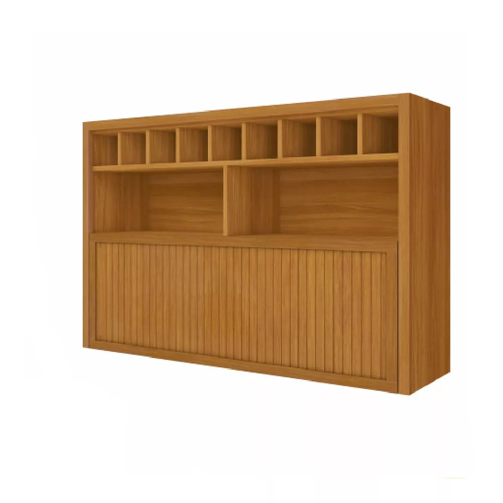 Image 0 of 5 of Armário Aéreo 1 Porta Bascula Adega Ripado Baronesa 120cm Mdf