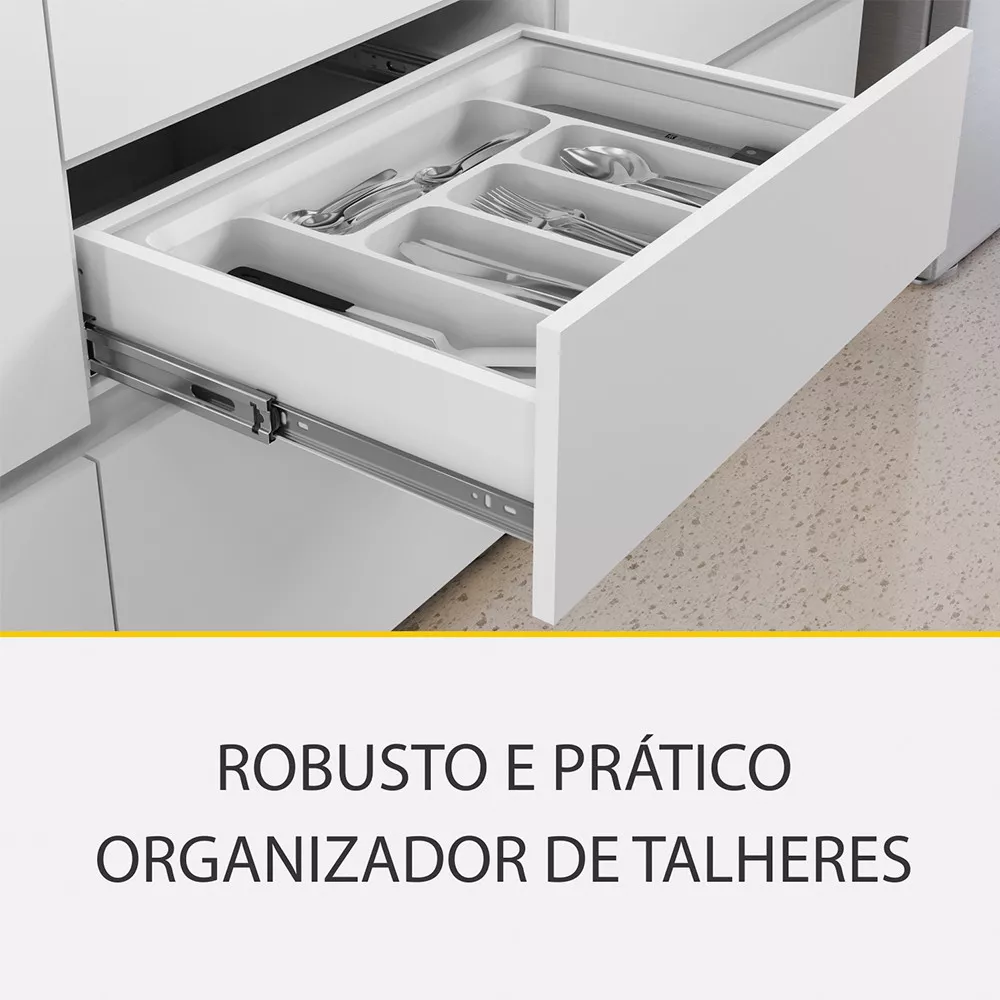 Image 9 of 16 of Cozinha 8 Peças Ripado Rainha Gourmet 100 MDF