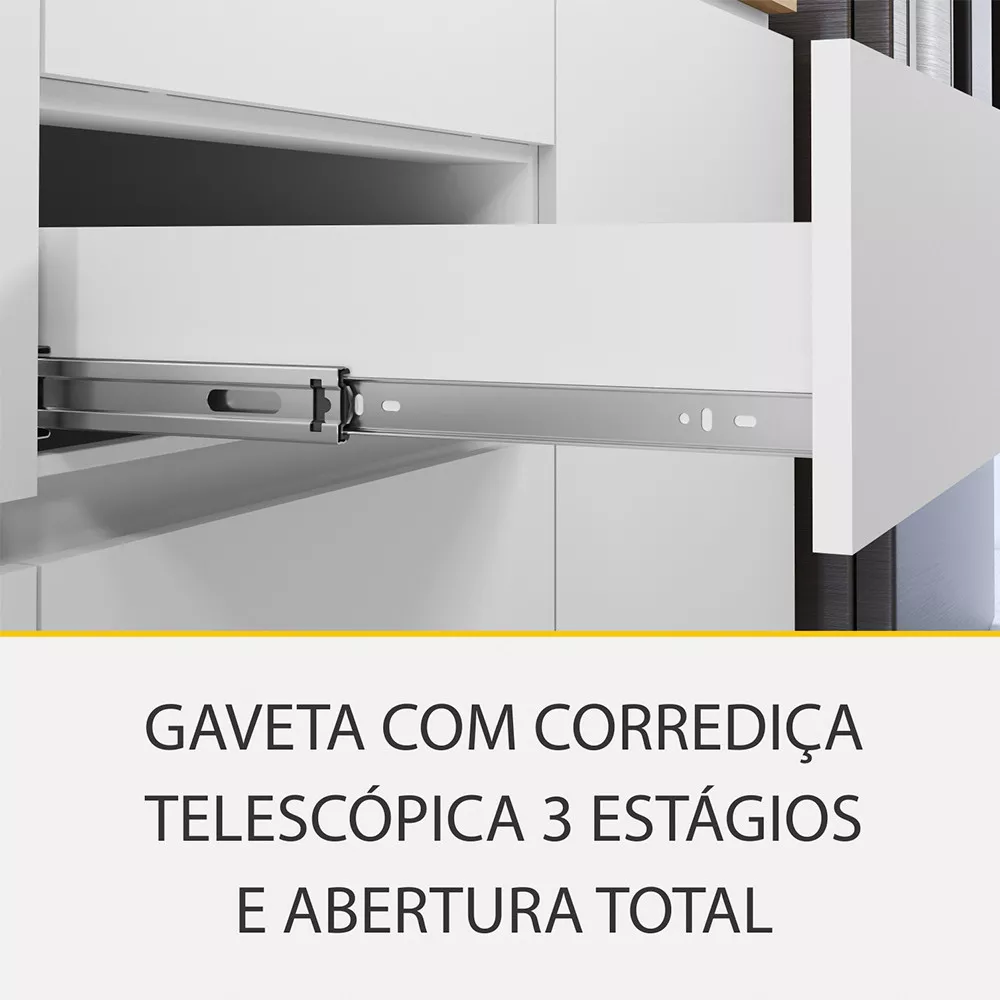 Image 10 of 16 of Cozinha 8 Peças Ripado Rainha Gourmet 100 MDF