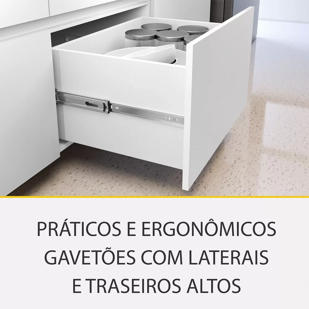 Image 12 of 16 of Cozinha 8 Peças Ripado Rainha Gourmet 100 MDF