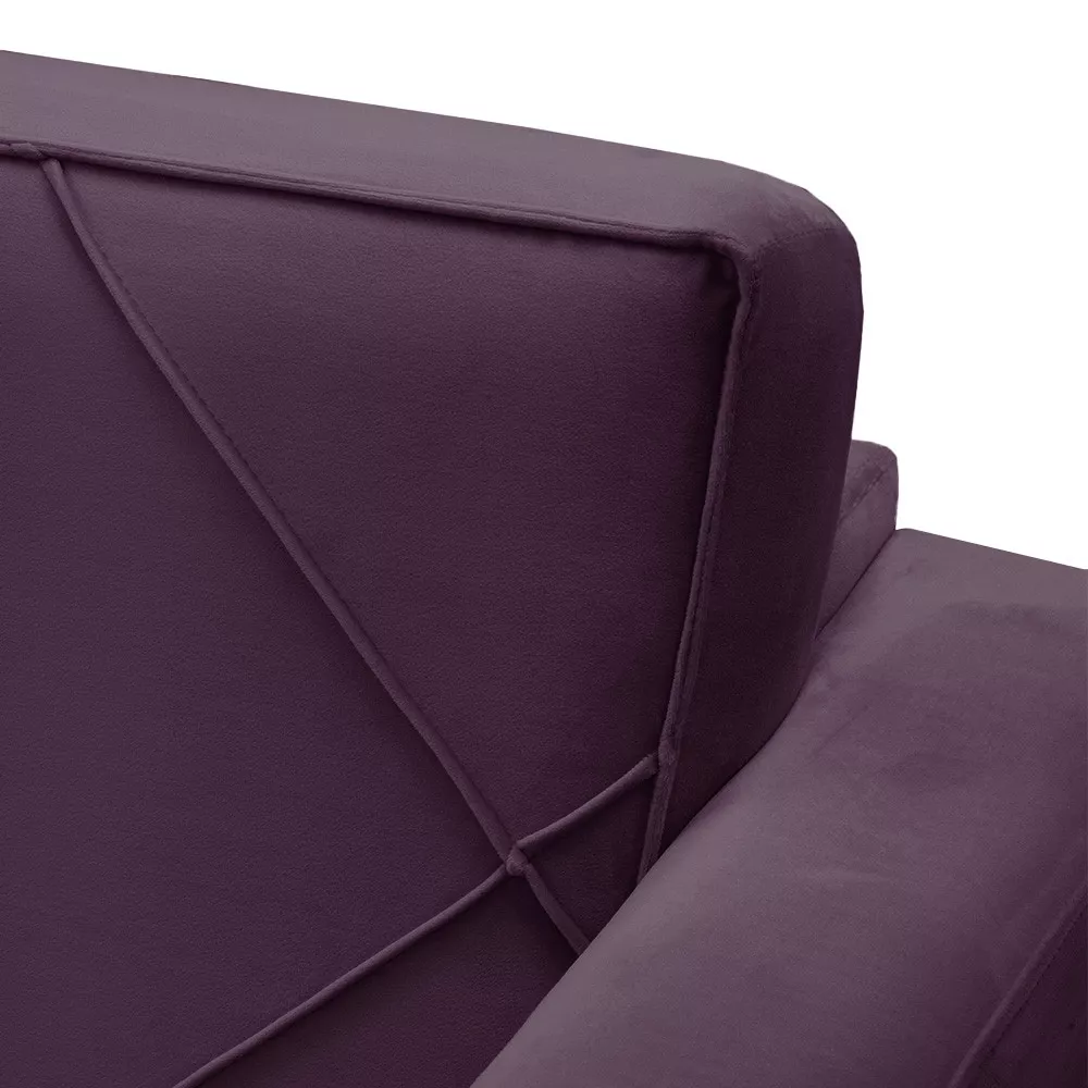 Image 4 of 6 of Poltrona Decorativa Sarah - Veludo