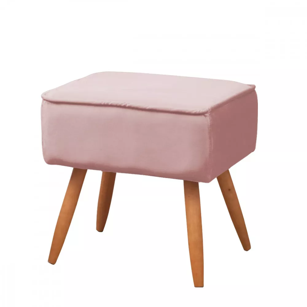 Image 0 of 3 of Puff Para Sala Calibu Veludo Speciale Home
