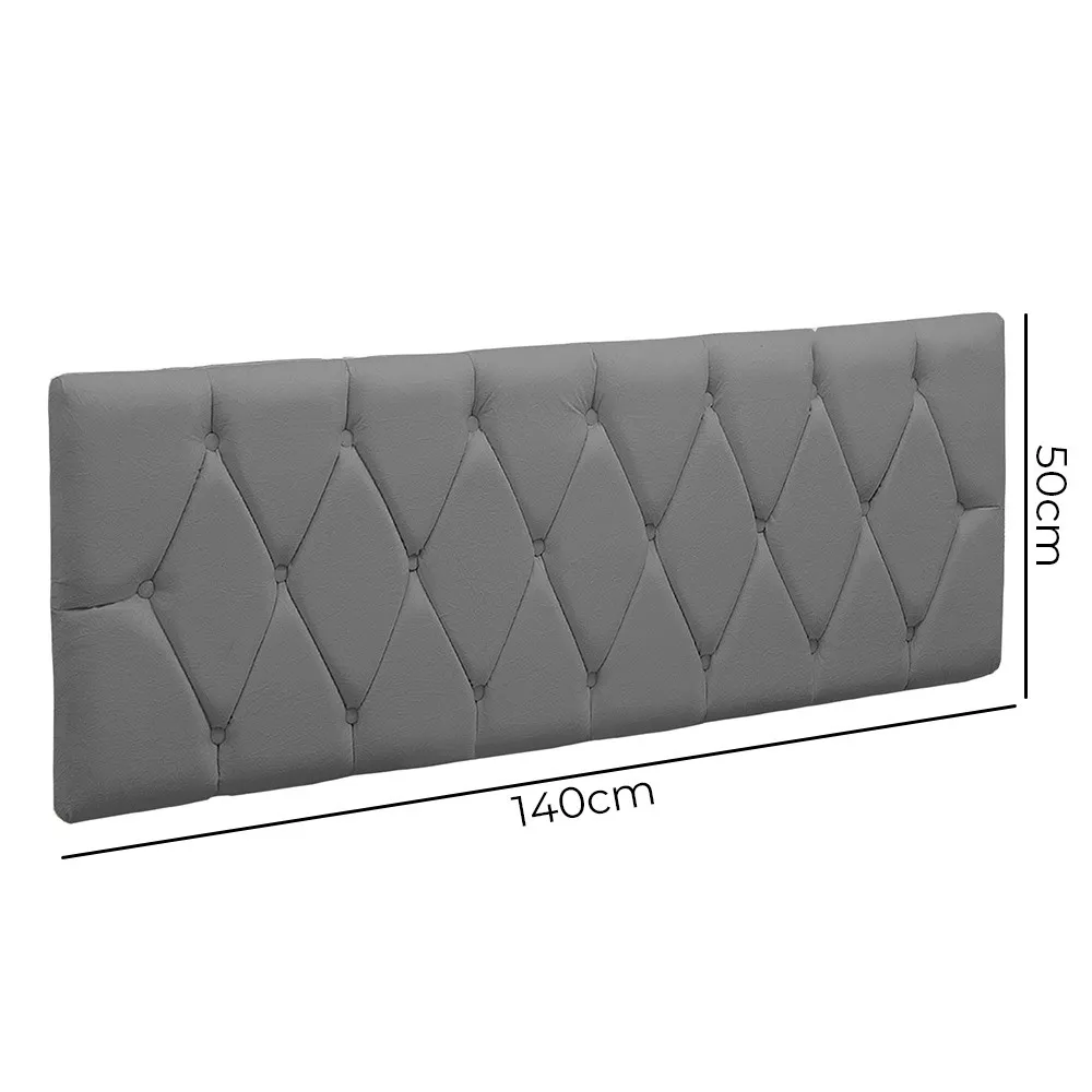 Image 2 of 5 of Painel Sophia Cama Casal 1,40 - Veludo