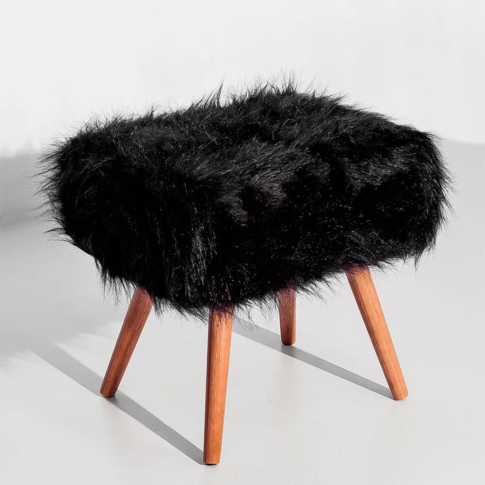 Image 0 of 2 of Puff Siena Cor Preto - Speciale Home