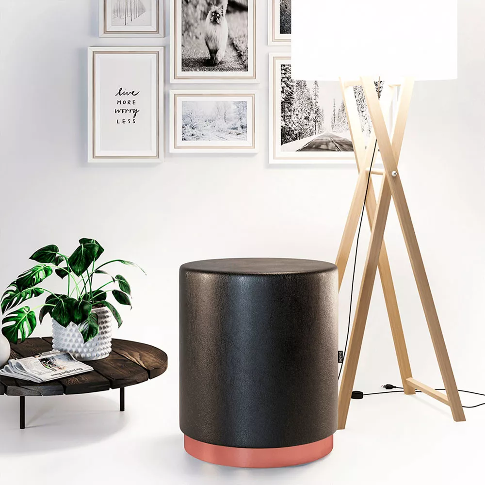 Image 0 of 3 of Puff Denver Cor Preto - Speciale Home