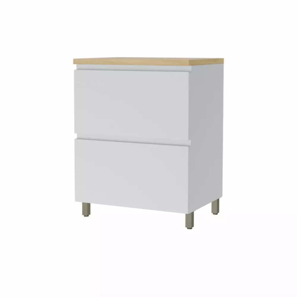Image 0 of 3 of Balcao 1 Porta Basculante 1 Gaveta Nesher Rainha 70cm 100 Mdf