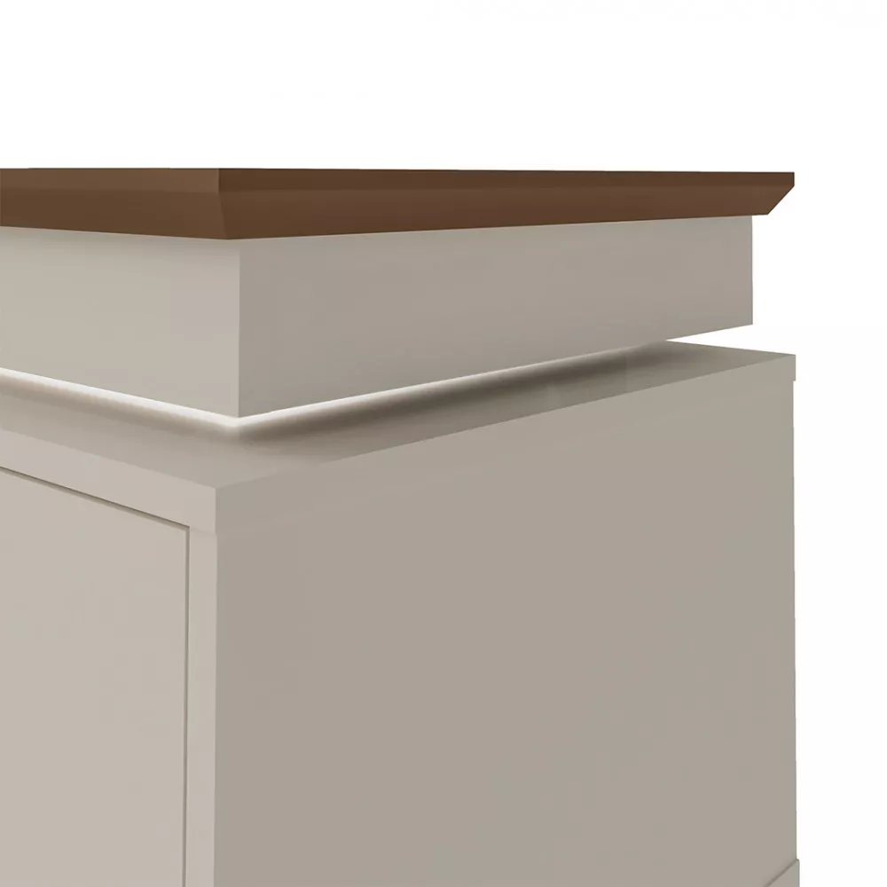 Image 6 of 9 of Rack Bancada Artely Lumina Com 2 Portas e LED