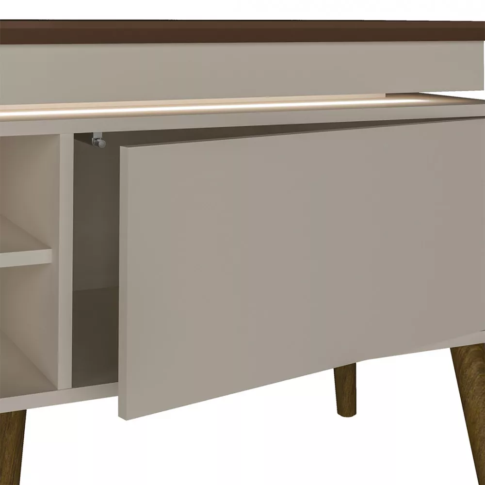Image 7 of 9 of Rack Bancada Artely Lumina Com 2 Portas e LED