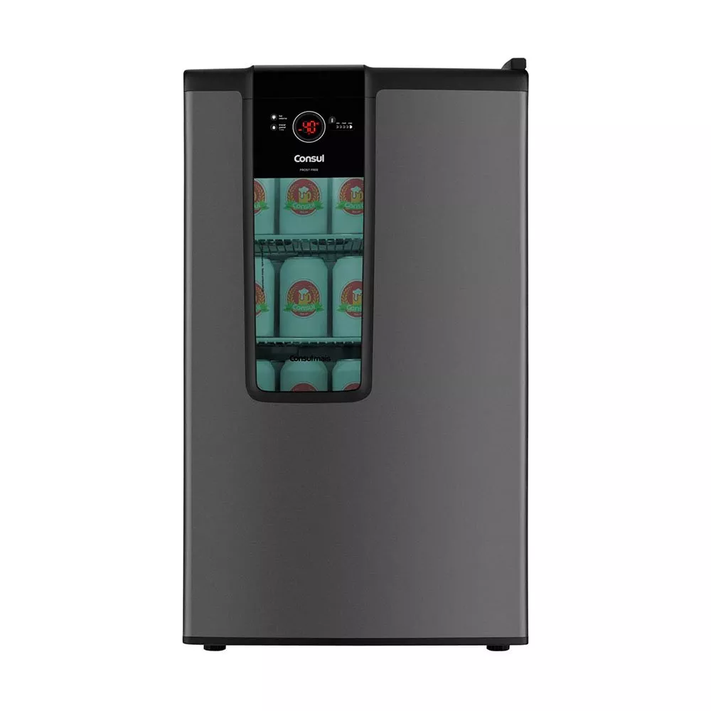 Image 0 of 5 of Cervejeira Consul Mais 1 Porta 82L 5 níveis de Temperatura Capacidade para 75 Latas - CZD12