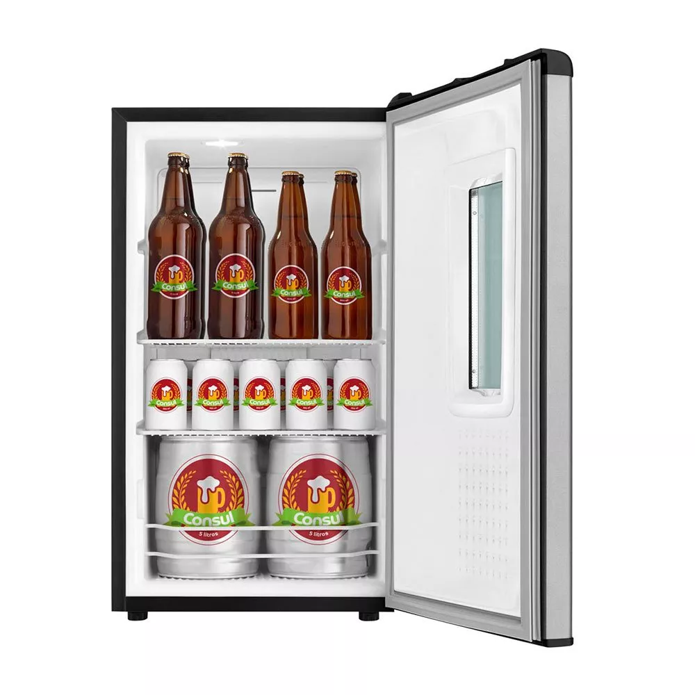Image 3 of 5 of Cervejeira Consul Mais 1 Porta 82L 5 níveis de Temperatura Capacidade para 75 Latas - CZD12