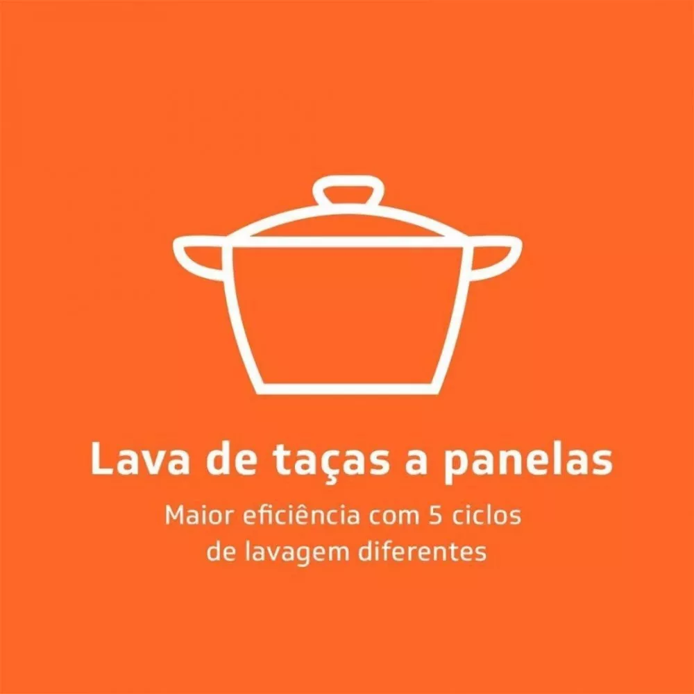 Image 7 of 8 of Lava Louça Brastemp 8 Serviços 5 Programas De Lavagem BLF08BBBNA