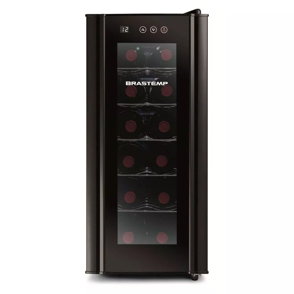 Image 1 of 3 of Adega Climatizada Brastemp Display Touch 12 Garrafas BZC12