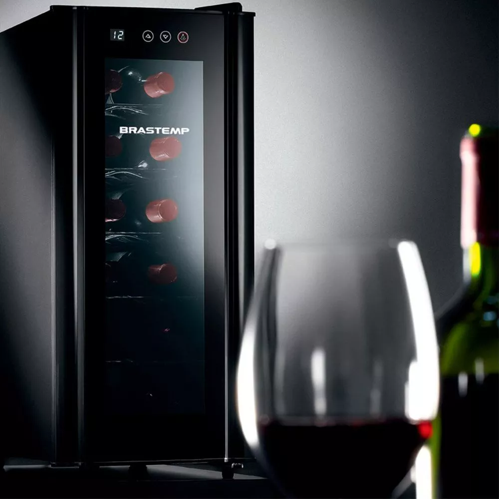 Image 2 of 3 of Adega Climatizada Brastemp Display Touch 12 Garrafas BZC12