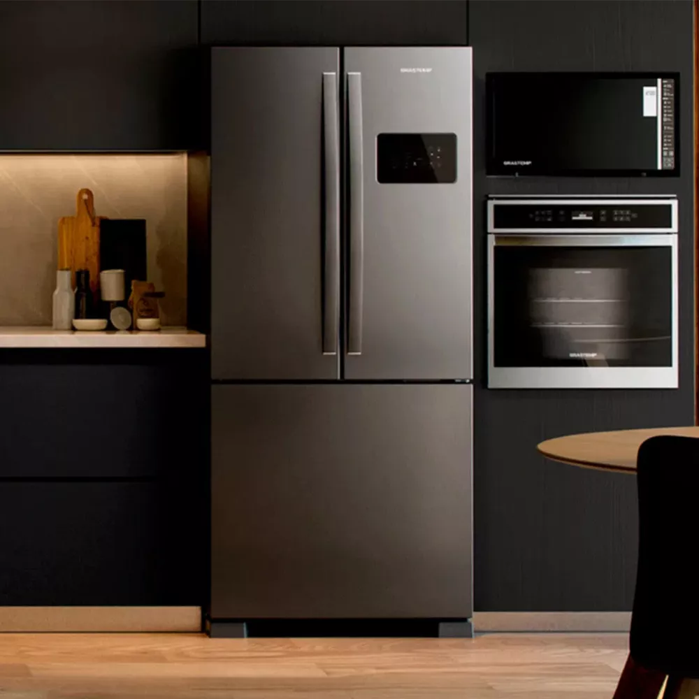 Image 0 of 5 of Refrigerador Brastemp BRO85AK Inverse 3 Portas 554L