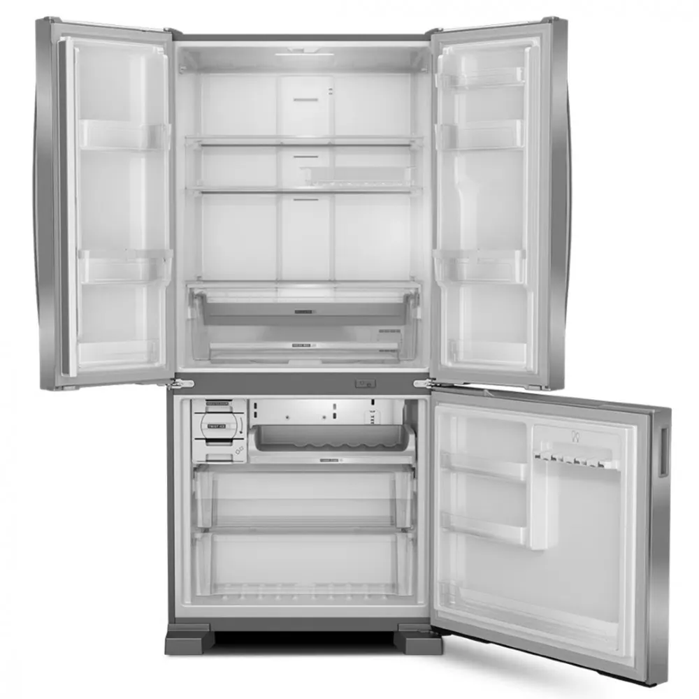 Image 4 of 5 of Refrigerador Brastemp BRO85AK Inverse 3 Portas 554L