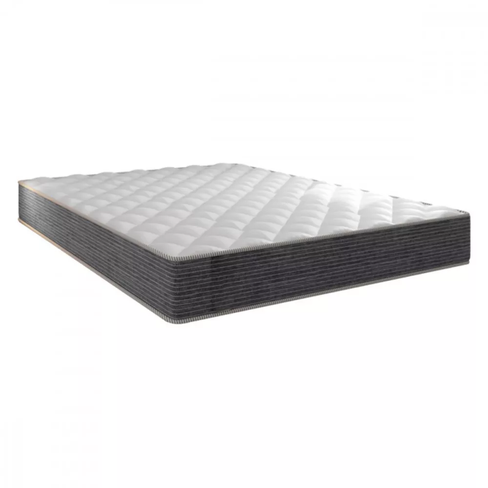 Image 0 of 3 of Colchão Casal Tokio Molas Ensacadas 138x188x20 Cinza Com Branco Portobel