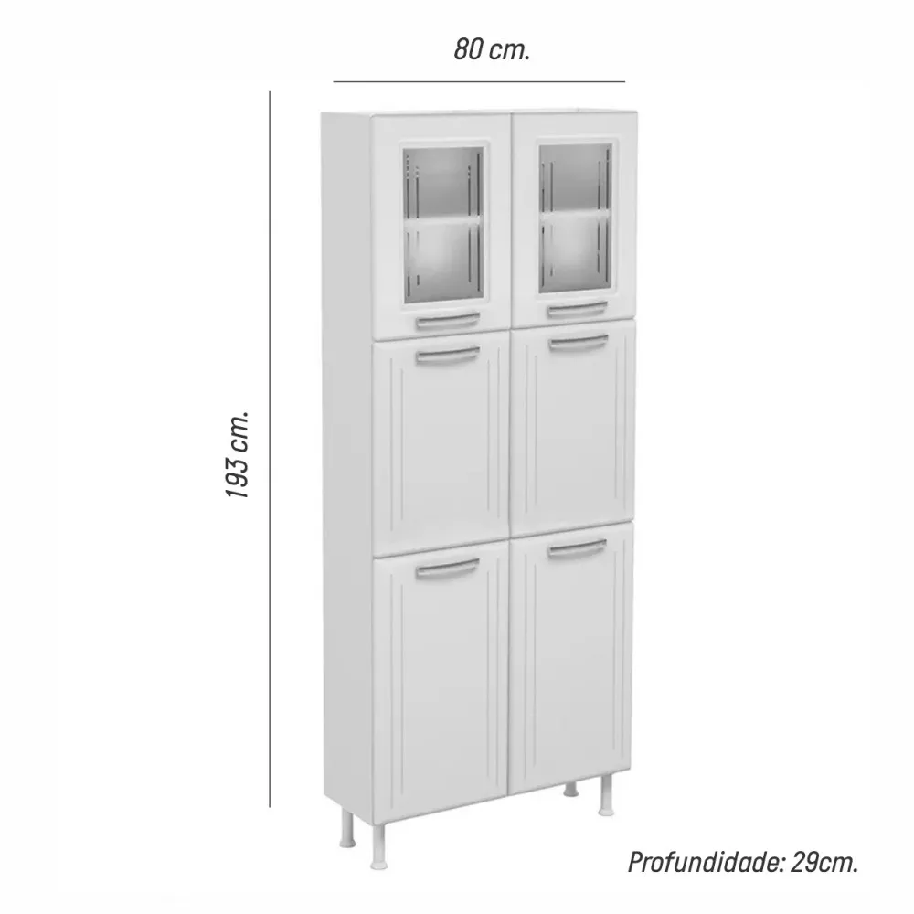 Image 1 of 5 of Armário De Cozinha Compacta Turquesa 3 Peças Aço Telasul