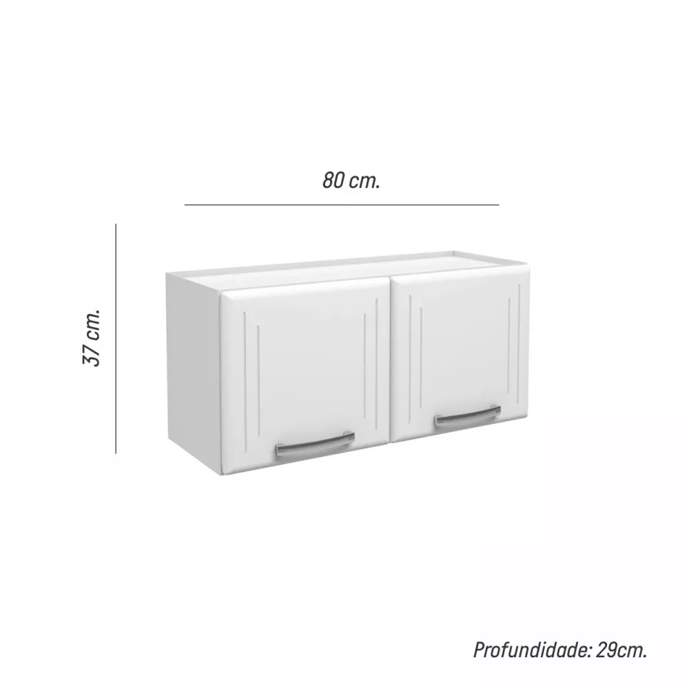 Image 3 of 5 of Armário De Cozinha Compacta Turquesa 3 Peças Aço Telasul