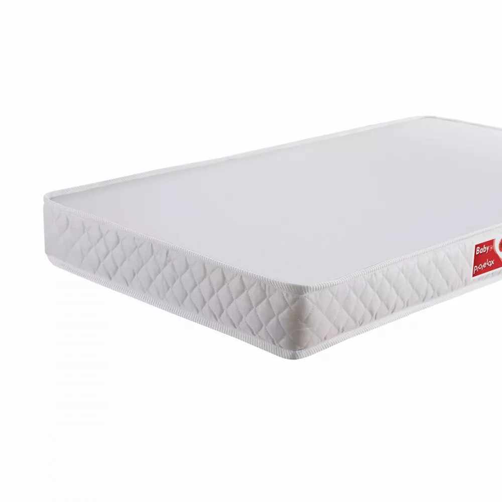 Image 7 of 9 of Mini Berço com Colchão 90x40x8 Zain 3 em 1 Branco Brilho Reller
