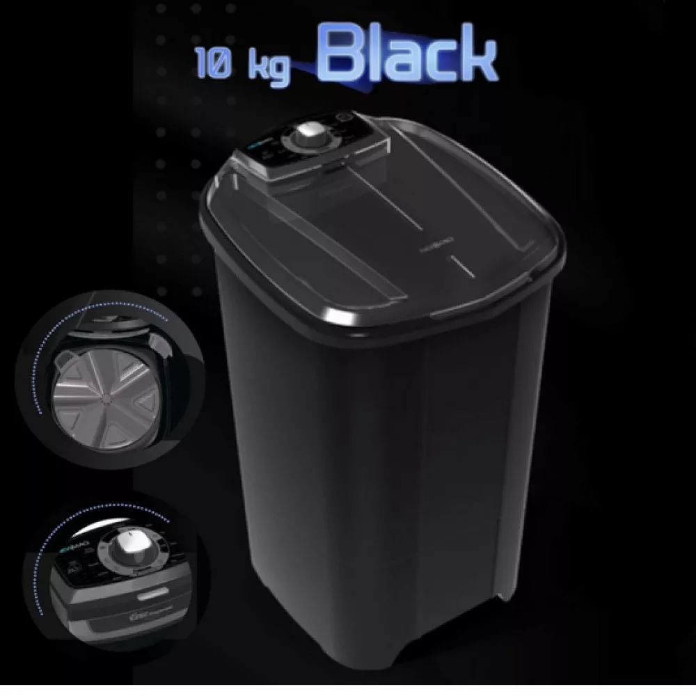 Image 1 of 3 of Lavadora de Roupas 10 kg 110W Black Newmaq