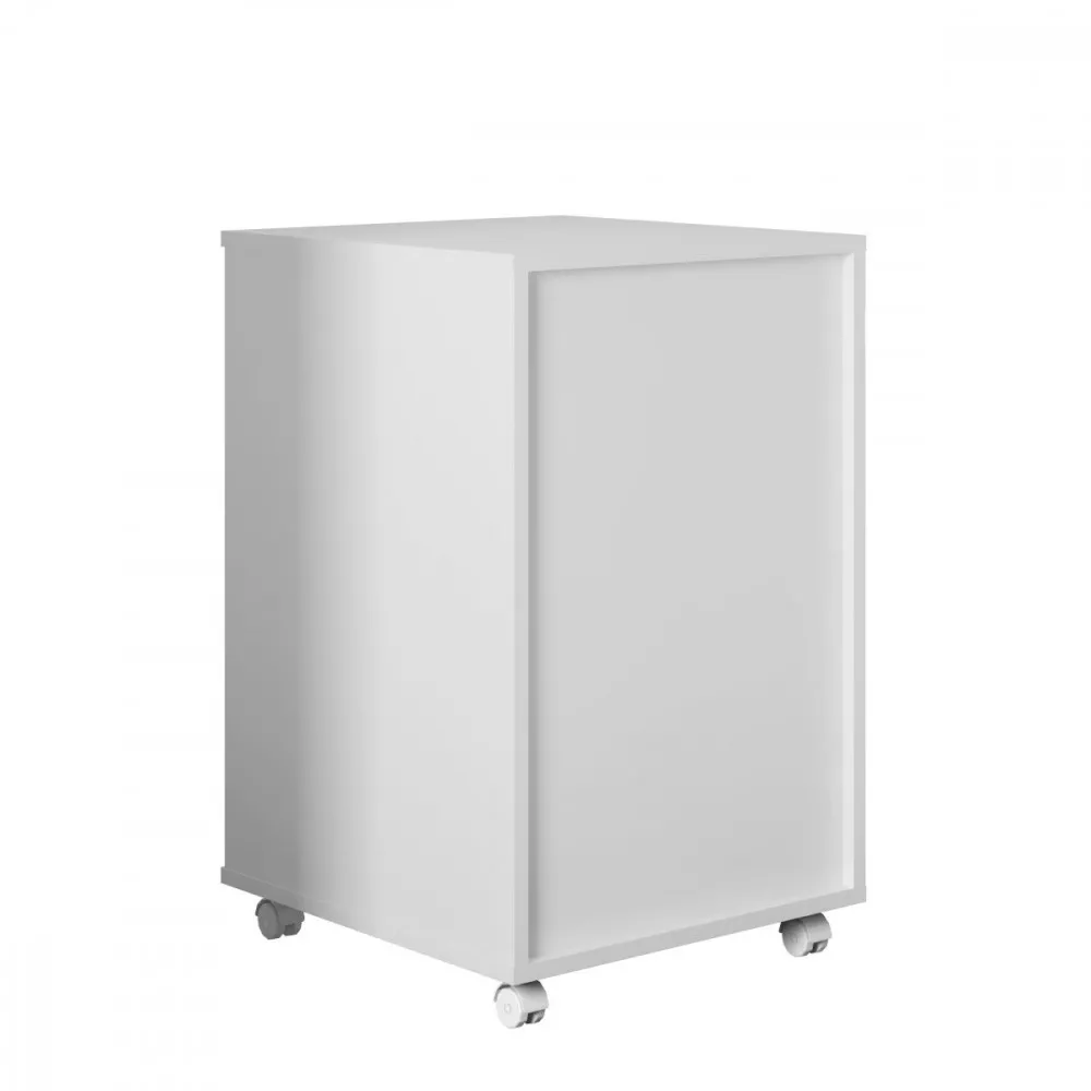 Image 2 of 4 of Gaveteiro Intelectual Plus 4 Gavetas Com Chave Branco Absoluto Zanzini
