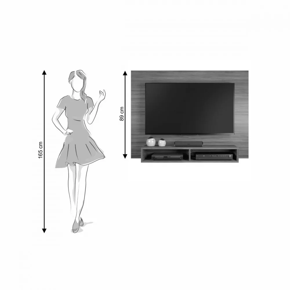 Image 5 of 7 of Painel para TV Até 49 Polegadas Eros Notavel