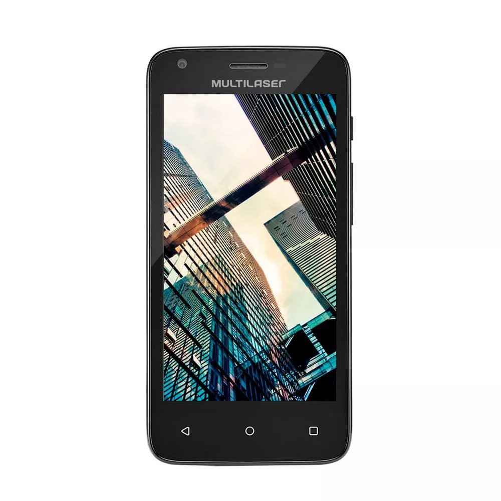 Image 0 of 3 of Smartphone Multilaser Android Lollipop Tela 4.5 3G 32GB Câmera 5MP MS45S