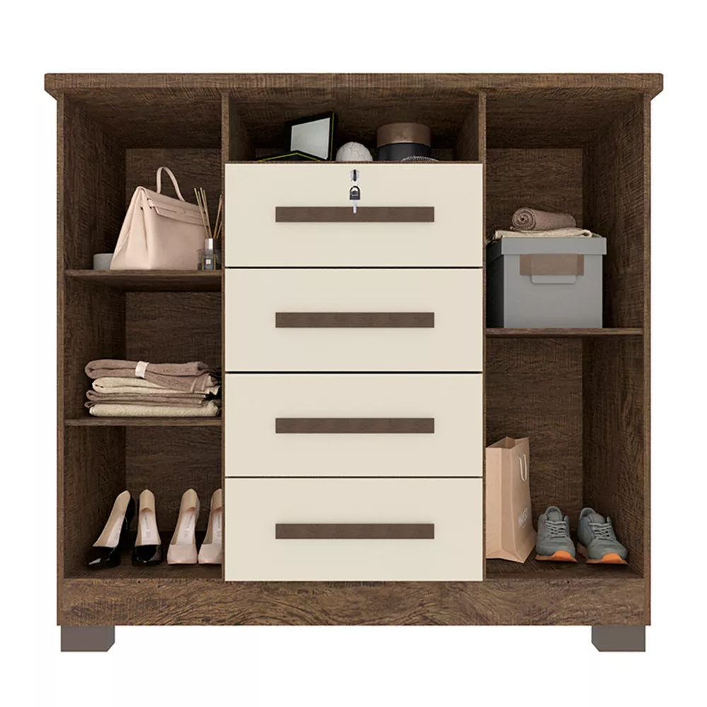 Image 2 of 6 of Cômoda Versales 4 Gavetas Imop