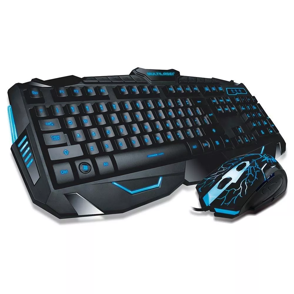 Image 0 of 5 of Teclado e Mouse Gamer Multilaser Multimidia