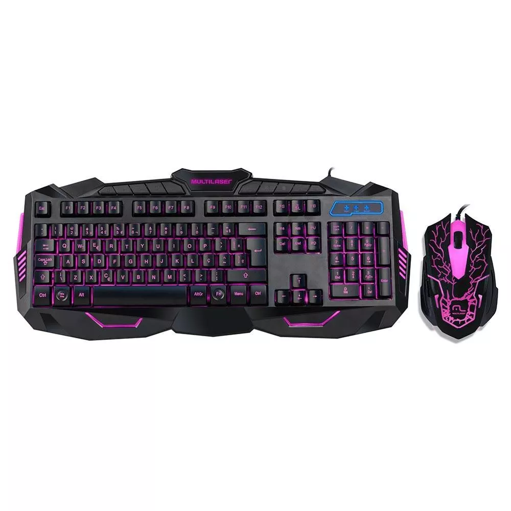 Image 1 of 5 of Teclado e Mouse Gamer Multilaser Multimidia