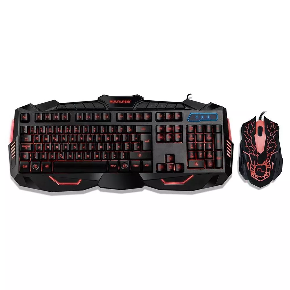 Image 2 of 5 of Teclado e Mouse Gamer Multilaser Multimidia