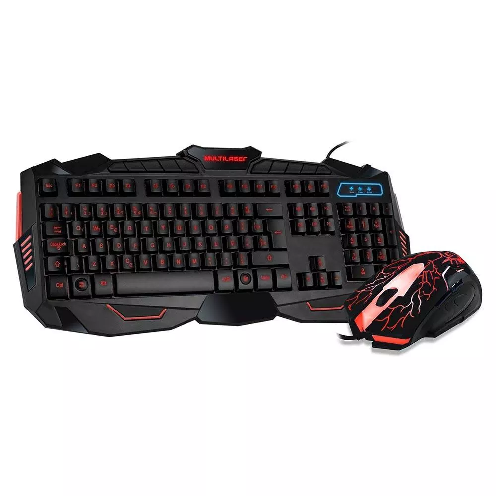 Image 3 of 5 of Teclado e Mouse Gamer Multilaser Multimidia