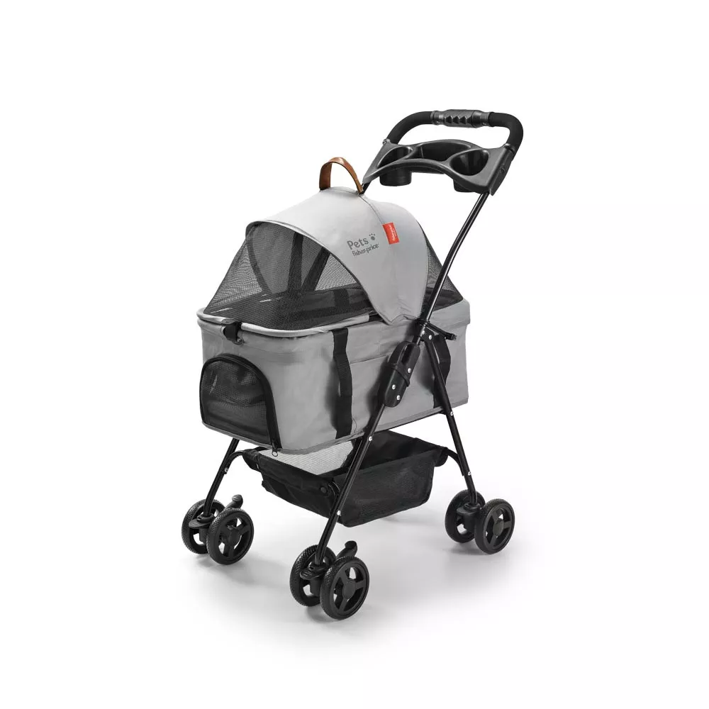 Image 1 of 9 of Carrinho Para Pets 3x1 Beetle Pet Stroller Fisher Price
