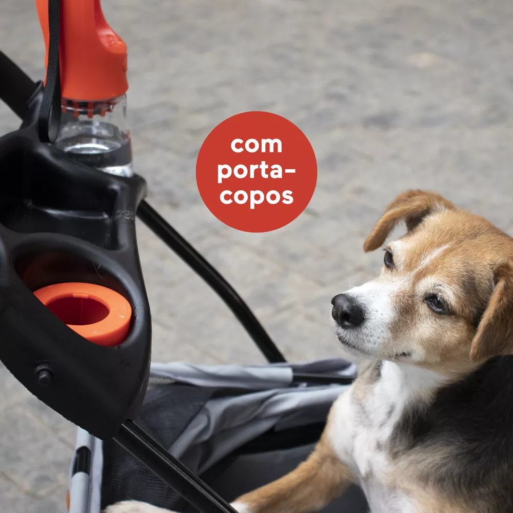 Image 8 of 9 of Carrinho Para Pets 3x1 Beetle Pet Stroller Fisher Price