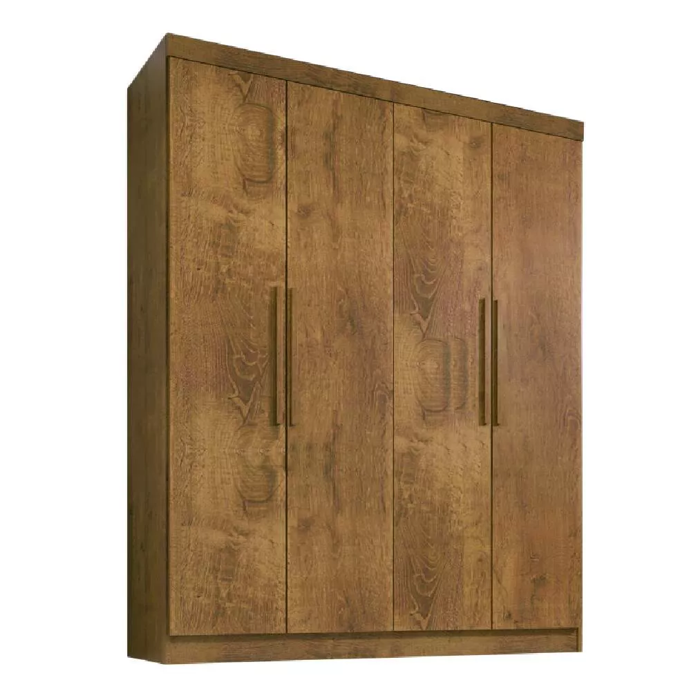 Image 0 of 3 of Guarda Roupas Manaus 4 Portas Solteiro Salleto Moveis