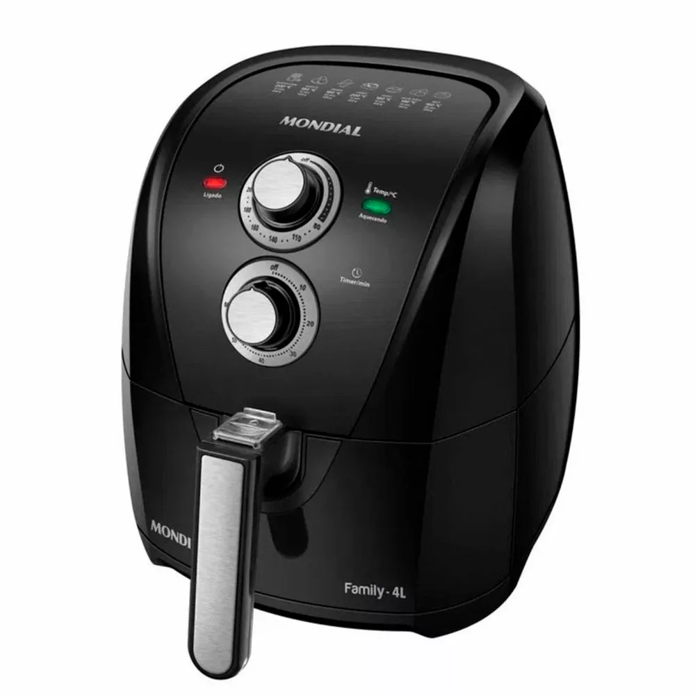 Image 0 of 4 of Fritadeira sem Óleo Air Fryer AFN-40-BFS 4 Litros 1500W 20A Mondial