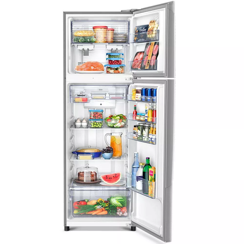 Image 2 of 5 of Geladeira-Refrigerador Panasonic 2 Portas 387L Frost Free NR-BT41PD1X