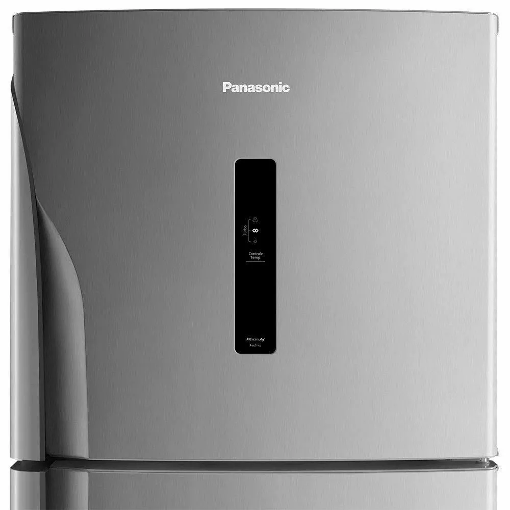 Image 3 of 5 of Geladeira-Refrigerador Panasonic 2 Portas 387L Frost Free NR-BT41PD1X